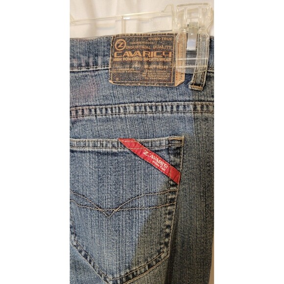 Z Cavaricci Vintage Jeans - Size 7, Low Rise Crop Straight Leg - Picture 5 of 8